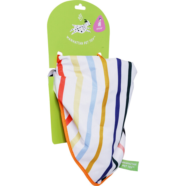 Stripe Artistic Reversible Bandana Kerchief for Medium to Large Dogs - Pet Toys - 4
