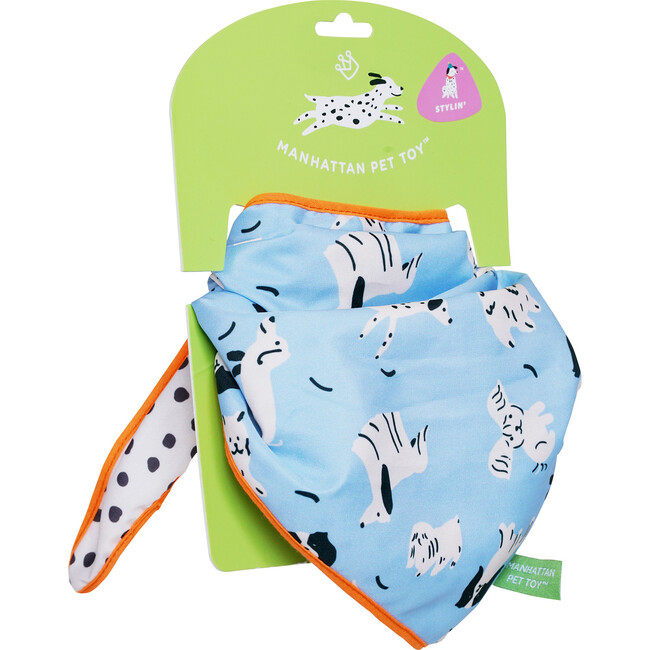 Signature Artistic Reversible Bandana Kerchief for Medium to Large Dogs - Pet Toys - 4