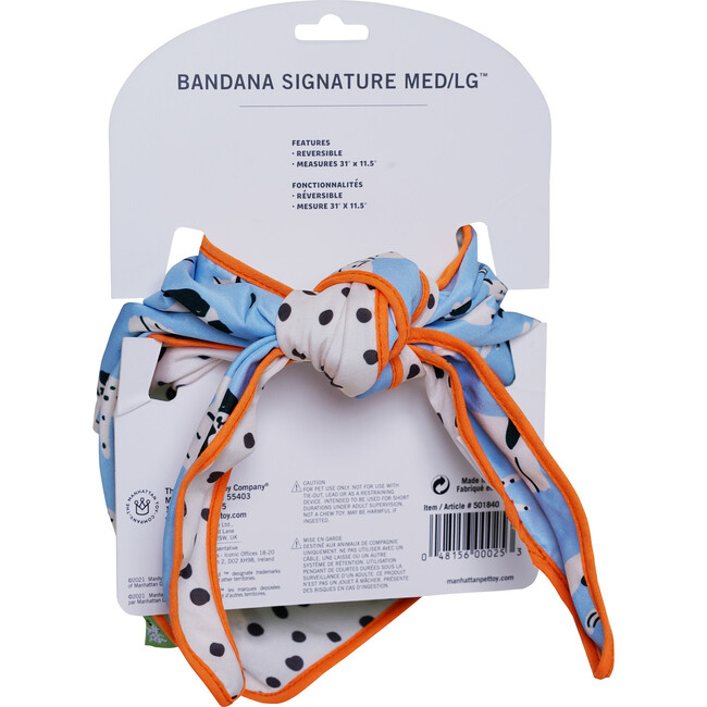 Signature Artistic Reversible Bandana Kerchief for Medium to Large Dogs - Pet Toys - 5