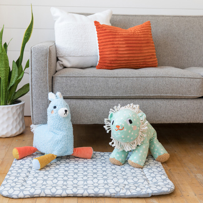 Comfort Pals Lucy Lion Soothing Heartbeat Calming Companion Dog Toy - Pet Toys - 6