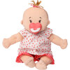 Peach Doll with Light Brown Hair - Soft Dolls - 1 - thumbnail
