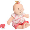 Peach Doll with Light Brown Hair - Soft Dolls - 3