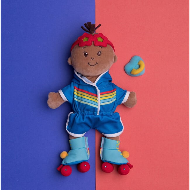 Wee Baby Stella Rainbow Roller Baby Doll Set - Dolls - 6
