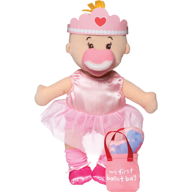 Wee Baby Stella Tiny Ballerina Set - Soft Dolls - 1