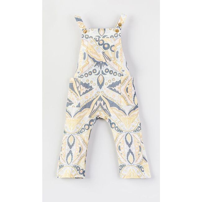 Kenji Geometric Cotton Jumpsuit, ALOE MULTI