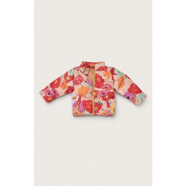 Polina Kids Puffer, PAINTED FLORAL