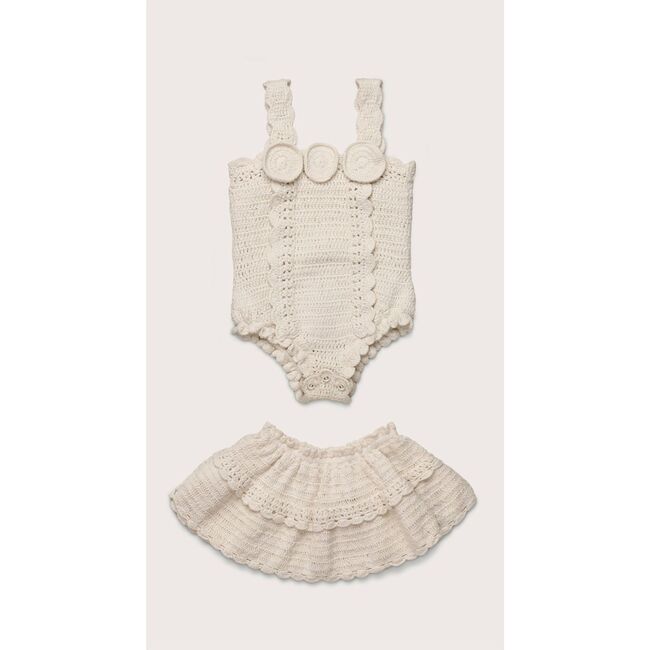 Lillie Baby Set, OFF WHITE