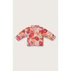 Polina Kids Puffer, PAINTED FLORAL - Jackets - 3 - thumbnail
