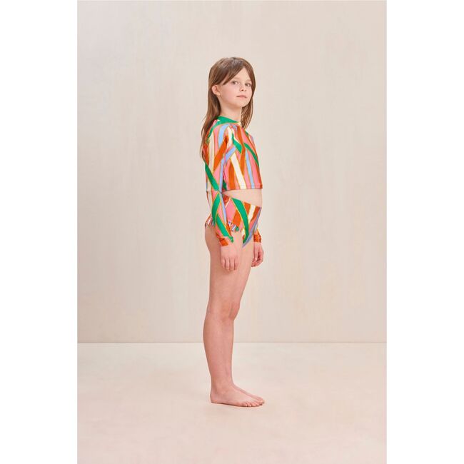 Mary Kids Rashguard Set, VINTAGE STRIPE PRINT