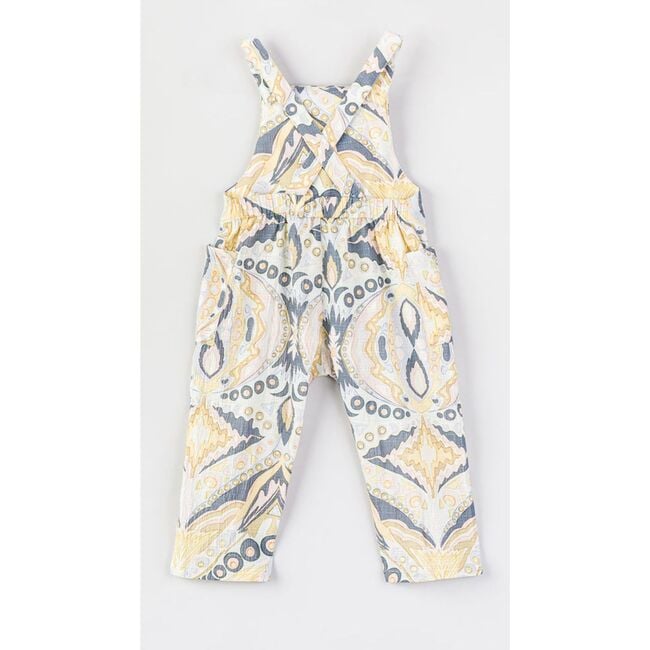 Kenji Geometric Cotton Jumpsuit, ALOE MULTI - Overalls - 3