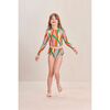 Mary Kids Rashguard Set, VINTAGE STRIPE PRINT - Two Pieces - 3 - thumbnail