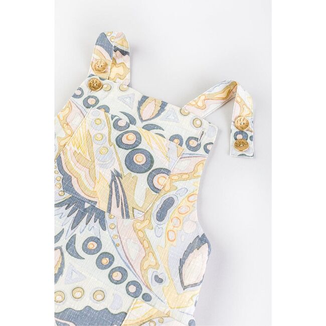 Kenji Geometric Cotton Jumpsuit, ALOE MULTI - Overalls - 4