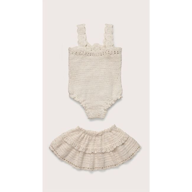 Lillie Baby Set, OFF WHITE - Mixed Apparel Set - 4