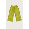 Kassie Pleated Satin Kids Pant, PINE - Pants - 1 - thumbnail