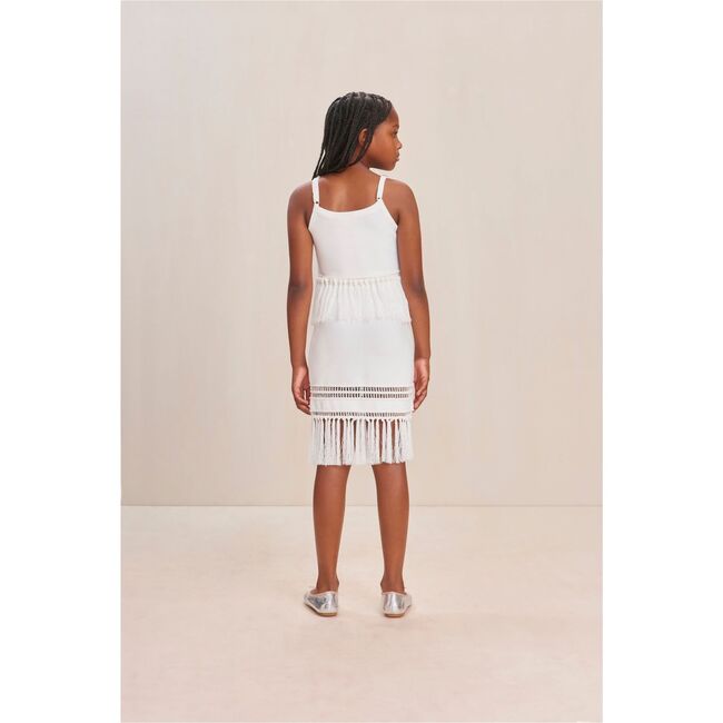 Kikita Kids Knit Top, OFF WHITE - Shirts - 3