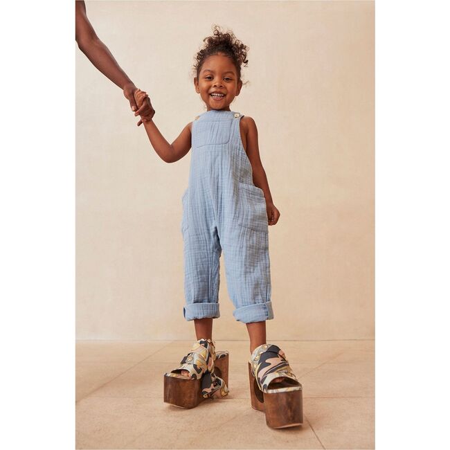 Kenji Cotton Jumpsuit, STEEL