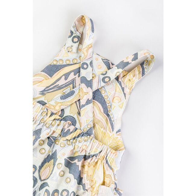 Kenji Geometric Cotton Jumpsuit, ALOE MULTI - Overalls - 6
