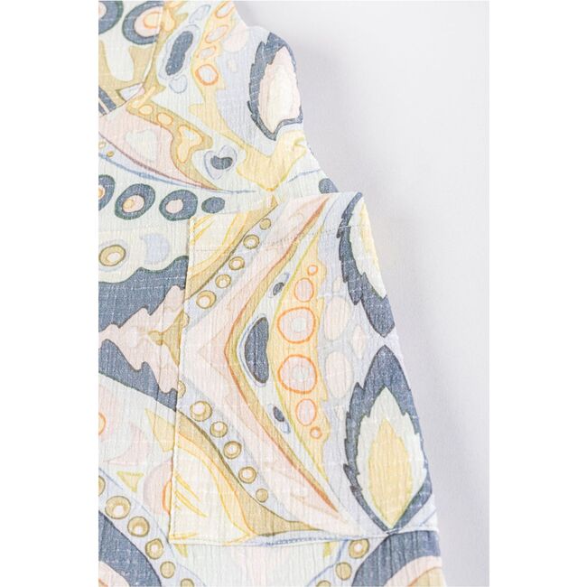 Kenji Geometric Cotton Jumpsuit, ALOE MULTI - Overalls - 7