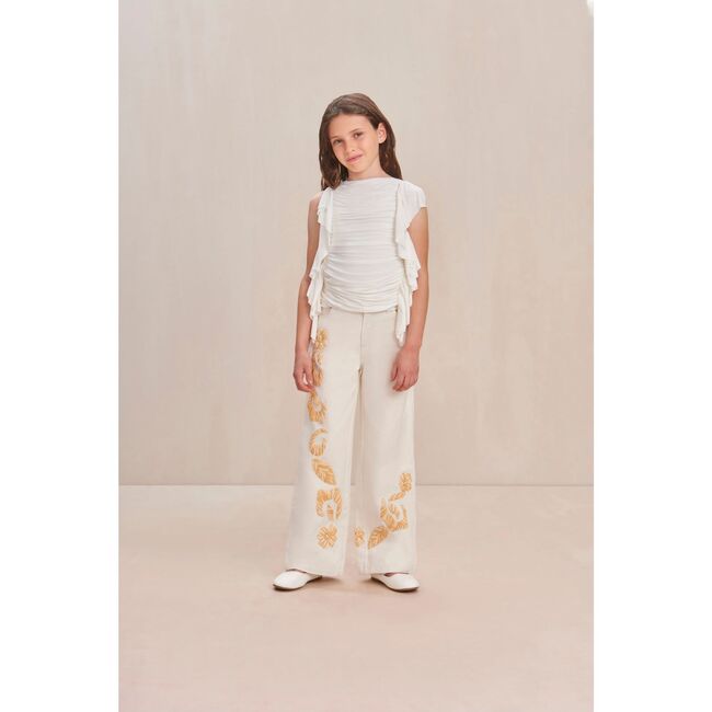 Jarli Kids Pant, INDU ECRU