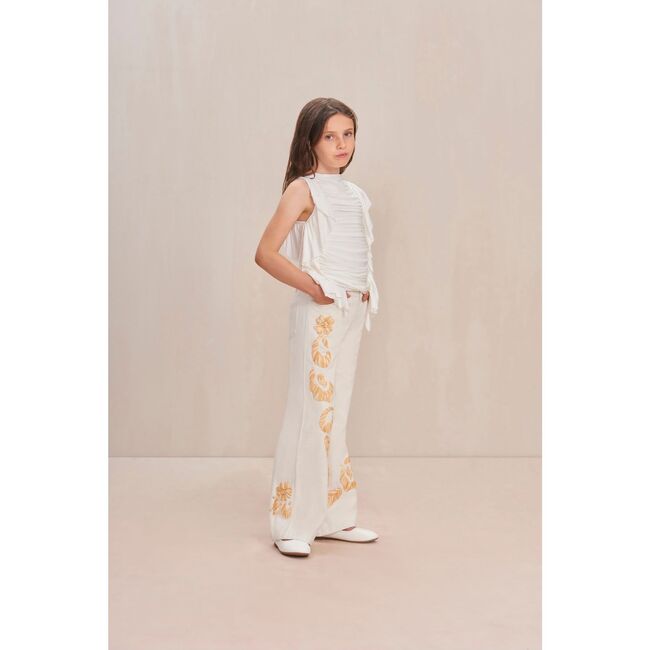 Jarli Kids Pant, INDU ECRU
