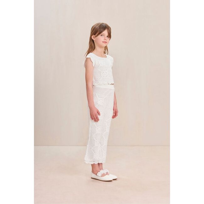 Jana Kids Top, OFF WHITE
