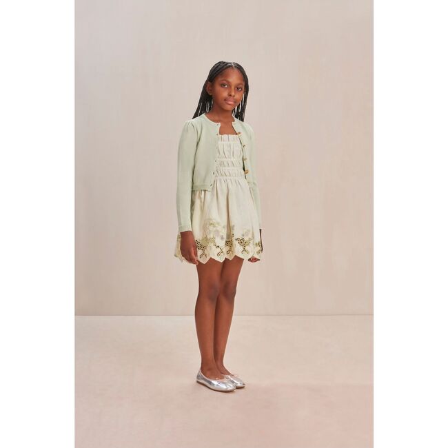 Arke Kids Cardigan, LIGHT HONEYDEW
