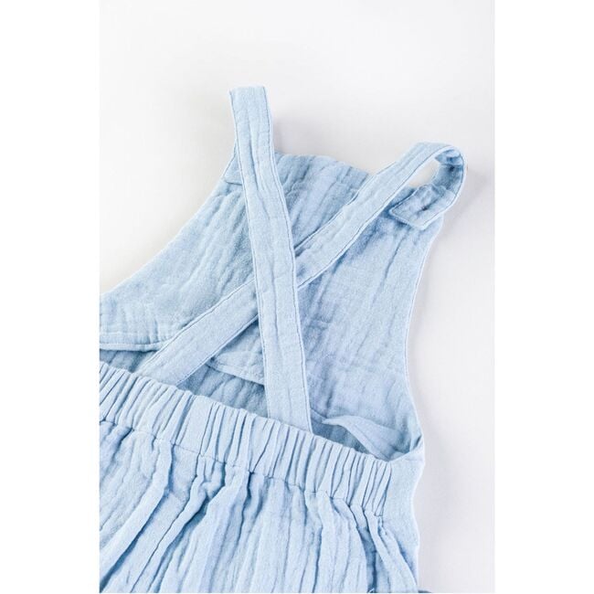 Kenji Cotton Jumpsuit, STEEL - Overalls - 7