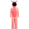Unidoo Silver Unicorn Snowsuit, Pink - Snowsuits - 1 - thumbnail