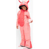 Unidoo Silver Unicorn Snowsuit, Pink - Snowsuits - 2 - thumbnail