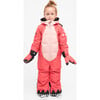Olilido Monsterlili Snowsuit, Pink - Snowsuits - 4 - thumbnail