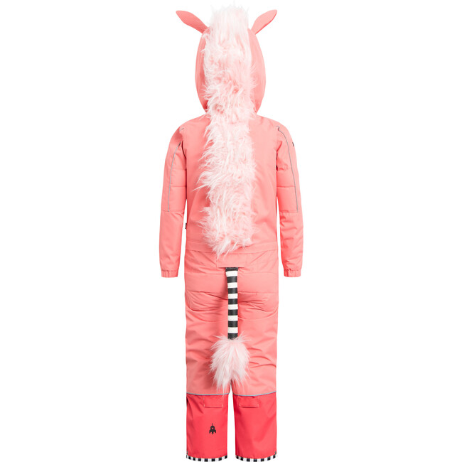 Unidoo Silver Unicorn Snowsuit, Pink - Snowsuits - 5