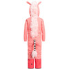 Unidoo Silver Unicorn Snowsuit, Pink - Snowsuits - 5 - thumbnail