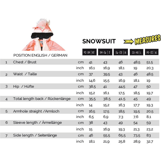 Unidoo Silver Unicorn Snowsuit, Pink - Snowsuits - 6