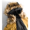 Liodo Lion Adjustable Hood Waterproof Zipper Snowsuit, Golden Brown - Snowsuits - 3 - thumbnail