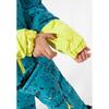 Universe Mondo Monster Snowsuit, Green Blue - Snowsuits - 4 - thumbnail