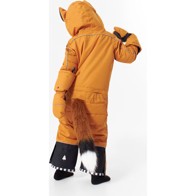 Foxdo Fox Snowsuit, Brown - Snowsuits - 5