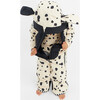 Puppydo Adjustable Hood Waterproof Zipper Snowsuit, Beige - Snowsuits - 6 - thumbnail