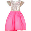 Shimmer Pink Sweetie Sequin Girls Party Dress - Dresses - 1 - thumbnail
