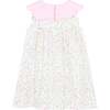 Little Princess Elizabeth Floral Petal Cotton Baby Dress, Pink - Dresses - 2 - thumbnail
