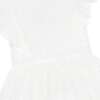 Little Princess Catherine Embroidered Cotton Girls Dress, White - Dresses - 3 - thumbnail