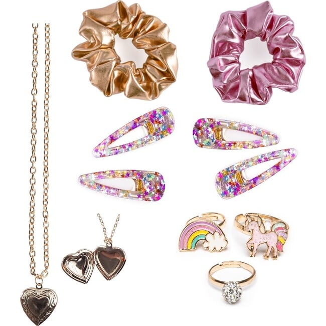 Elegant Golden Accessories Bundle