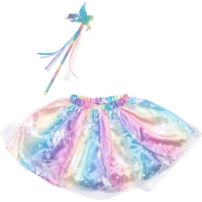 Enchanted Unicorn Skirt & Wand Set, Size 4-6 - Costumes - 1