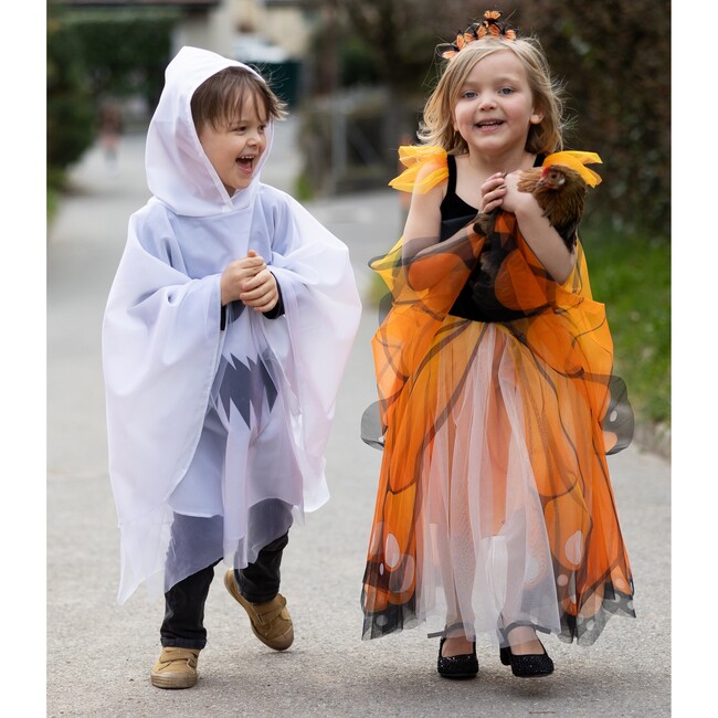 Spooky Ghost Poncho - Costumes - 3