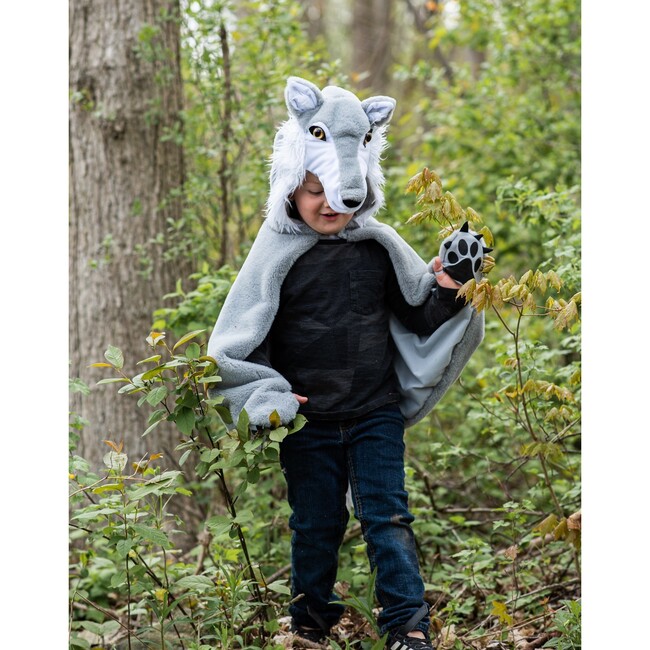 Woodland Storybook Wolf Cape Size 4-6