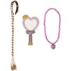 Rapunzel Braid, Mirror & Necklace Bundle - Costume Accessories - 1 - thumbnail