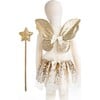 Gracious Gold Sequins Skirt, Wings, & Wand - Costumes - 1 - thumbnail