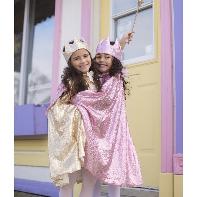 Precious Pink Cape and Crown Bundle