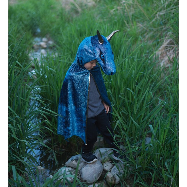 Great Pretenders Starry Night Dragon, Teal and Gold, Size 7-8 - Costumes - 4