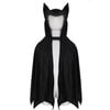 Bat Cape With Hood Size 5-6 - Costumes - 3 - thumbnail