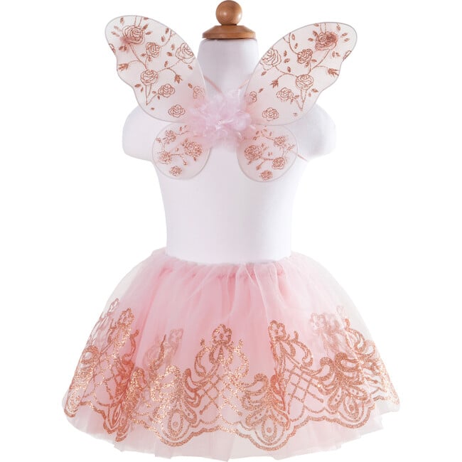 Rose Gold Wings & Tutu Set